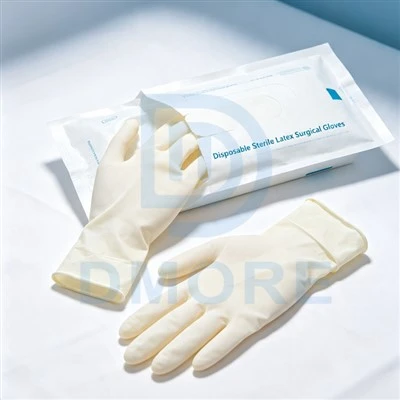 Mănuși chirurgicale sterile de unică folosință din latex